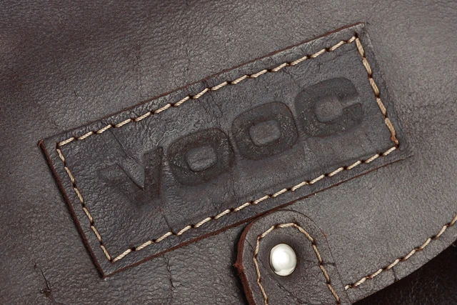Plecak w stylu retro ze skóry naturalnej VOOC TC13 brąz