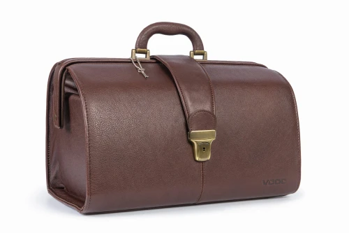 BROWN LEATHER  DOCTOR'S  BAG PK7 