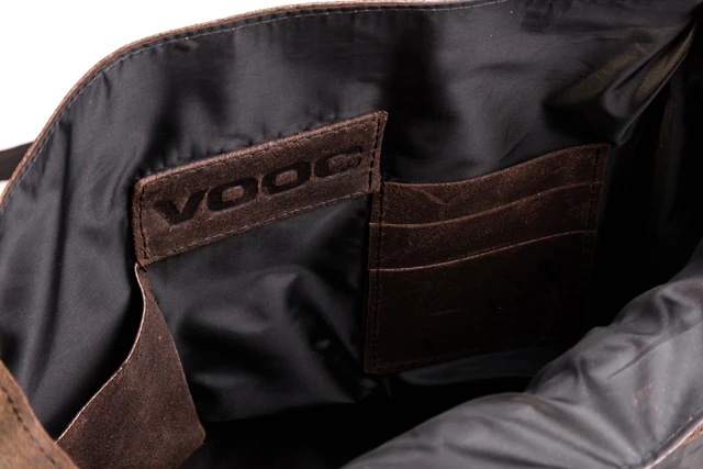 Młodzieżowa torba na ramię duża ze skóry VOOC URBAN RDW 08