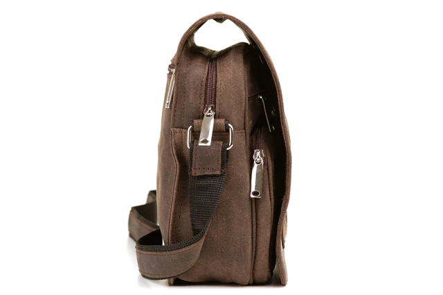 Torba saszetka na ramię VOOC Urban RDW7 naturalna skóra old look w stylu miejskim
