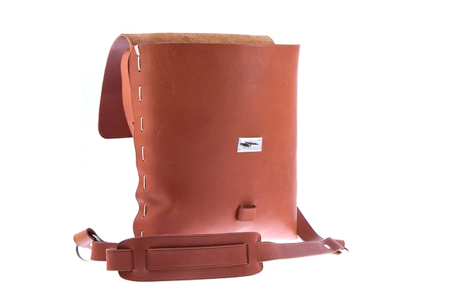Designerska oryginalna torba na ramię na tableta młodzieżowa skórzana VOOC Vintage P3