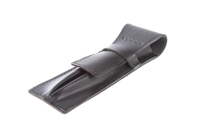 Etui skórzane na pióra, długopisy vintage VOOC Vintage P17.
