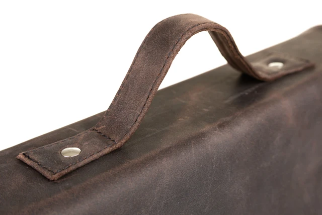 Torba skórzana na laptopa 15,6” na ramię i do ręki z uchwytem VOOC URBAN RDW12