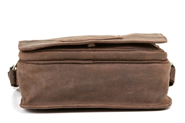 Torba saszetka na ramię VOOC Urban RDW7 naturalna skóra old look w stylu miejskim