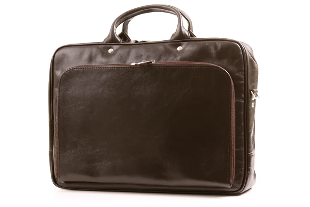 Torba skórzana biznesowa na laptopa