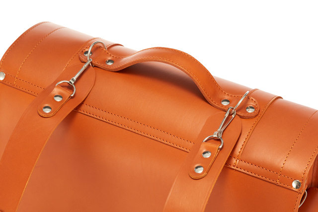 Torba na laptopa 17”  teczka skórzana plecak duży kufer do biura, do pracy VOOC Vintage P23