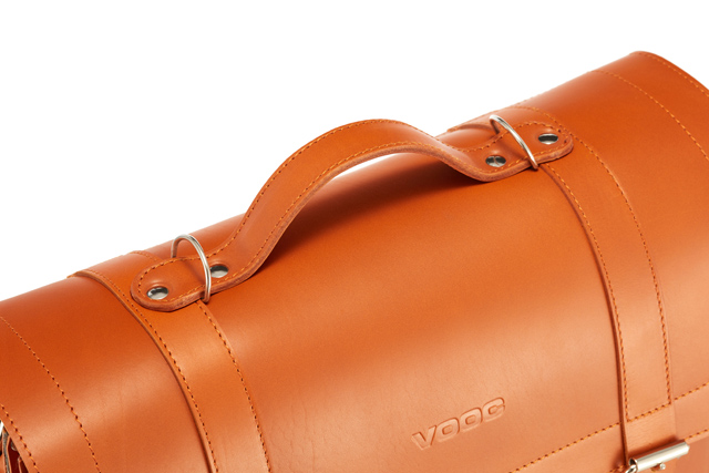 Torba na laptopa 17”  teczka skórzana plecak duży kufer do biura, do pracy VOOC Vintage P23