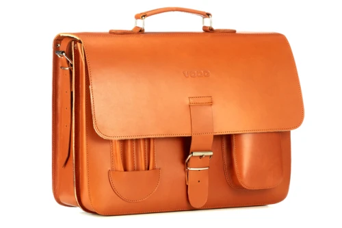 Torba z juchtu na ramię 3w1 Vintage P43