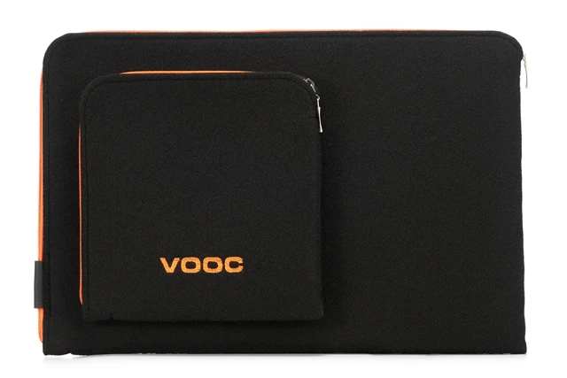 Pokrowiec na laptopa 15,6" z czarnego filcu VOOC EPD1 Black
