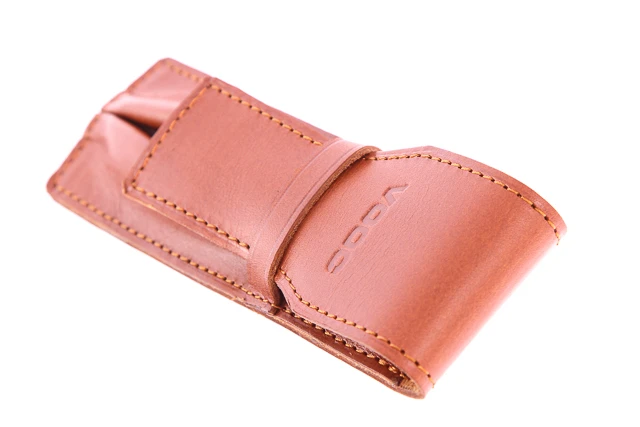 Etui skórzane na pióra, długopisy vintage VOOC Vintage P17.