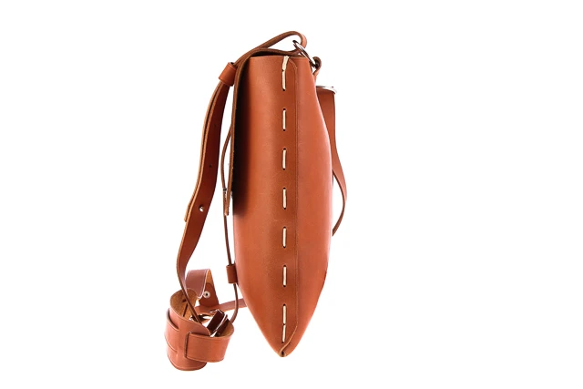 Designerska oryginalna torba na ramię na tableta młodzieżowa skórzana VOOC Vintage P3
