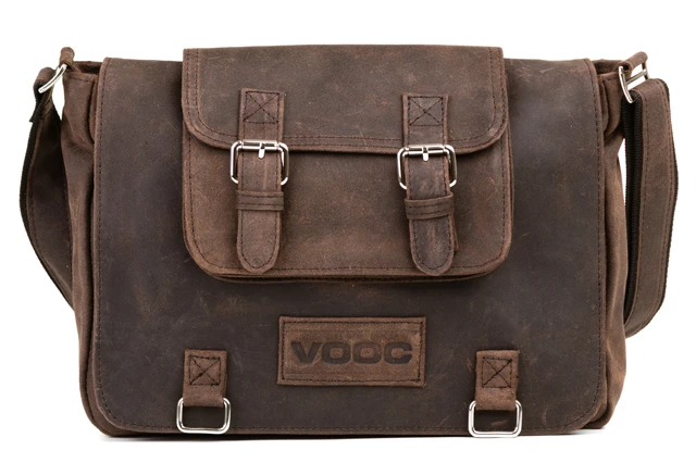 Skórzana torba na ramię old look VOOC URBAN RDW1 laptopa studencka biurowa