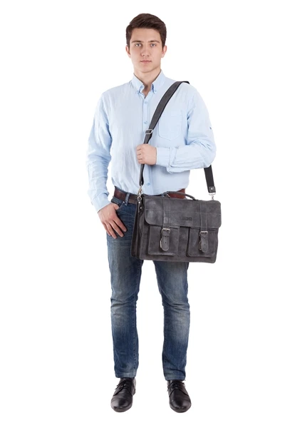 torba w stylu vintage skórzana na ramie i do ręki miejska casual vooc URBAN ATS 173