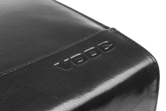 Skórzana torba lekarska VOOC Prestige PK5, elegancka, przestronna, zamykana na bigiel.